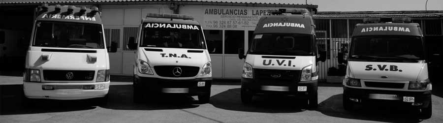 Servicios sanitarios en Valencia con ambulancias