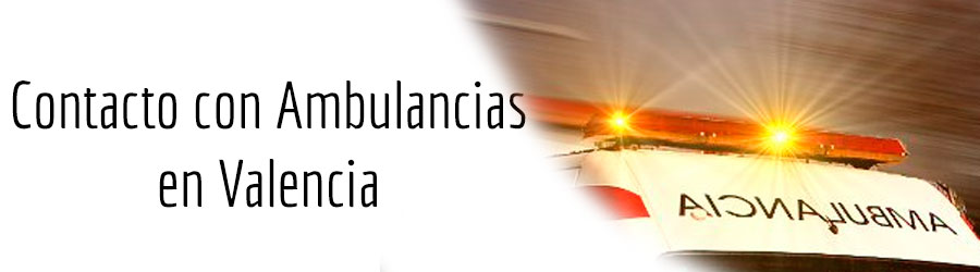 Contacto con Ambulancias en Valencia