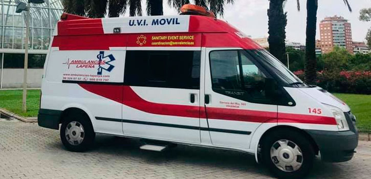 Servicios con Ambulancias en Valencia