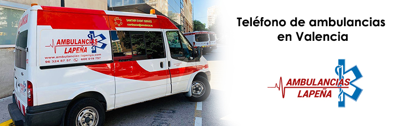 Teléfono de ambulancias Valencia