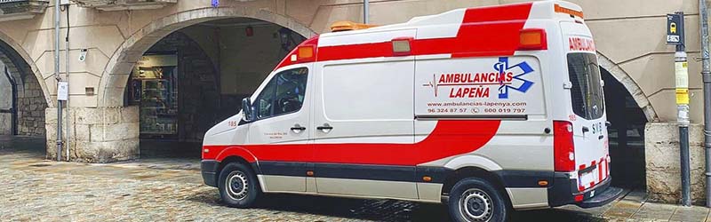 Ambulancias para fiestas patronales Valencia