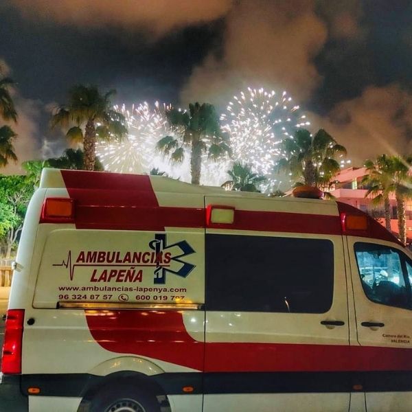 Ambulancias para eventos en Valencia